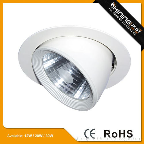 surface mounted surface grille downlight